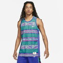 iCL Y W[W[ jtH[ Nike Stories Basketball Jersey - Purple/Teal