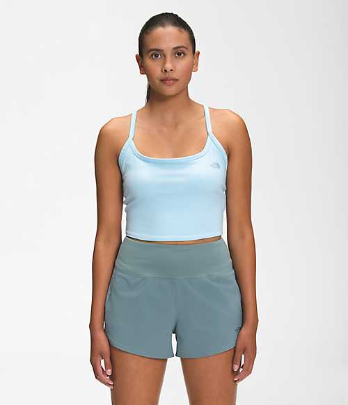 ノースフェイス レディース タンクトップ The North Face Women’s Dune Sky Tanklette - Beta Blue