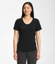 ノースフェイス レディース Tシャツ The North Face Women’s Terrain Short-Sleeve Scoopneck Tee - TNF Black