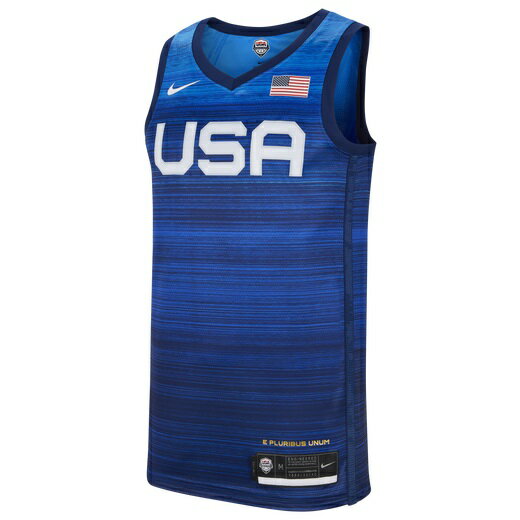 Rakuten - ナイキ メンズ ジャージー ユニフォーム Nike Olympic Basketball Jersey - Obsidian/White