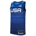 iCL Y W[W[ jtH[ Nike Olympic Basketball Jersey - Obsidian/White