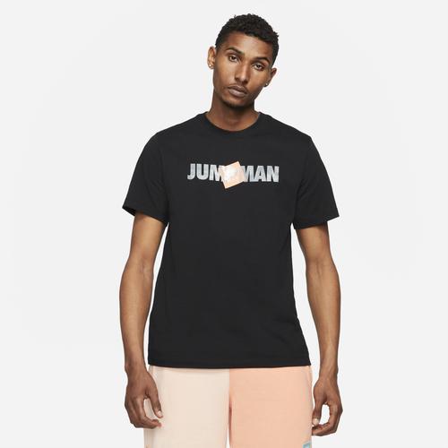 Rakuten - ジョーダン メンズ Tシャツ 半袖 Jordan Jumpman Classic CTN HBR T-Shirt - Black/White
