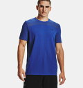 A_[A[}[ Y TVc Men's UA Seamless Short Sleeve - Royal/Black