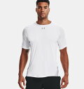 A_[A[}[ Y TVc Men's UA Iso-Chill Training T-Shirt - White/Mod Gray