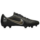 ナイキ メンズ サッカー スパイク マーキュリアル ヴェイパー Nike Mercurial Vapor 14 Academy FG/MG - Black/Metallic Gold/Metallic Silver