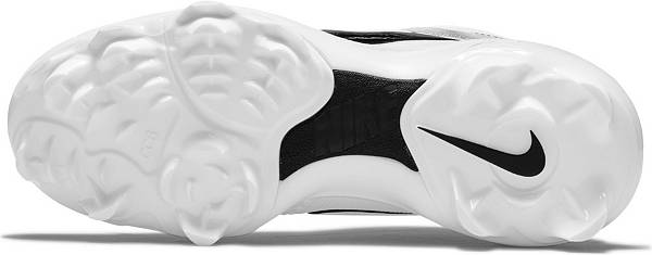 ナイキ キッズ トラウト7 野球 スパイク Nike Kids' Force Trout 7 Pro MCS Baseball Cleats - White/Black