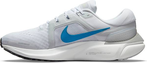 ナイキ メンズ ランニングシューズ Nike Men's Air Zoom Vomero 16 Running Shoes - White/Platinum