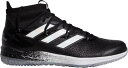 アディダス メンズ 野球 トレーニングシューズ adidas Men 039 s adizero Afterburner 8 NWV Turf Baseball Shoes - Black/Silver