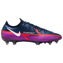 ナイキ メンズ ファントム GT2 エリート サッカー スパイク Nike Phantom GT2 Elite FG - College Navy/White/Vivid Purple