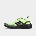 アディダス メンズ ウルトラブースト 20 adidas Ultra Boost 20 ランニングシューズ Signal Green/Core Black/Wh...