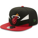 j[G Y Lbv q[g Miami Heat New Era Dynamic Original 9FIFTY Snapback Hat - Black