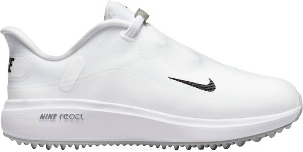 ナイキ レディース ゴルフシューズ Nike Women's React Ace Tour Golf Shoes - White/Black