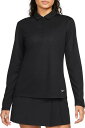 iCL fB[X |Vc  St Nike Women's Dri-FIT Victory Long Sleeve Golf Polo - Black/White