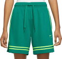 ナイキ レディース バスパン ハーフパンツ Nike Women's Fly Crossover Basketball Shorts - Neptune Green