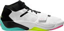 W[_ Y obV Jordan Zion 2 Basketball Shoes - White/Volt/Black