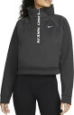 ナイキ レディース スウェットシャツ Nike Women's Dri-FIT 1/2 Zip Training Pullover - Dk Smoke Gre...