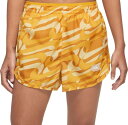 iCL fB[X jOV[c Nike Women's Dri-FIT Icon Clash Tempo Luxe Running Shorts - Yellow Ochre