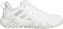 AfB_X fB[X StV[Y adidas Women's CODECHAOS 22 Golf Shoes - White/Silver/Pink