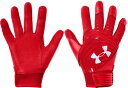 アンダーアーマー キッズ バッティンググローブ Under Armour Youth Harper Hustle Batting Gloves - Red