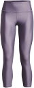 A_[A[}[ fB[X MX Under Armour Women's HeatGear High Rise No-Slip Waistband 7/8 Leggings - Club Purple/Purple Switch