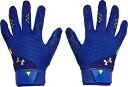 アンダーアーマー メンズ バッティンググローブ Under Armour Men's Harper Pro 21 Batting Gloves - Royal