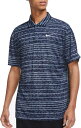 iCL Y |Vc  Nike Men's Dri-FIT ADV Tiger Woods Stripe Golf Polo - Ashen Slate/Universityred