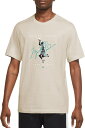 W[_ Y TVc  Jordan Men's Essentials Graphic T-Shirt - Lt Orewood Brn