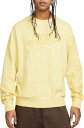 ナイキ メンズ ポロシャツ 半袖 Nike Men 039 s Sportswear Jersey Crewneck Sweatshirt - Saturn Gold