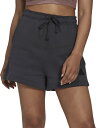アディダス レディース ハーフパンツ adidas Women's New Sportswear Fleece Shorts - Carbon