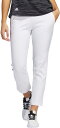 アディダス レディース ゴルフ パンツ adidas Women's Pull-On Ankle Golf Pants - White