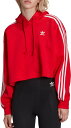 アディダス レディース パーカー adidas Originals Women's Adicolor Classics Cropped Hoodie - Viv...