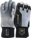 マルッチ メンズ バッティンググローブ Marucci Adult Luxe Batting Gloves - Gray/Black