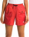 m[XtFCX fB[X V[gpc The North Face Women's TNF Outline Shorts - Horizon Red