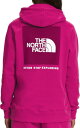 m[XtFCX fB[X p[J[ The North Face Women's Box NSE Pullover Hoodie - Fuschia Pink/Fuschia Pink