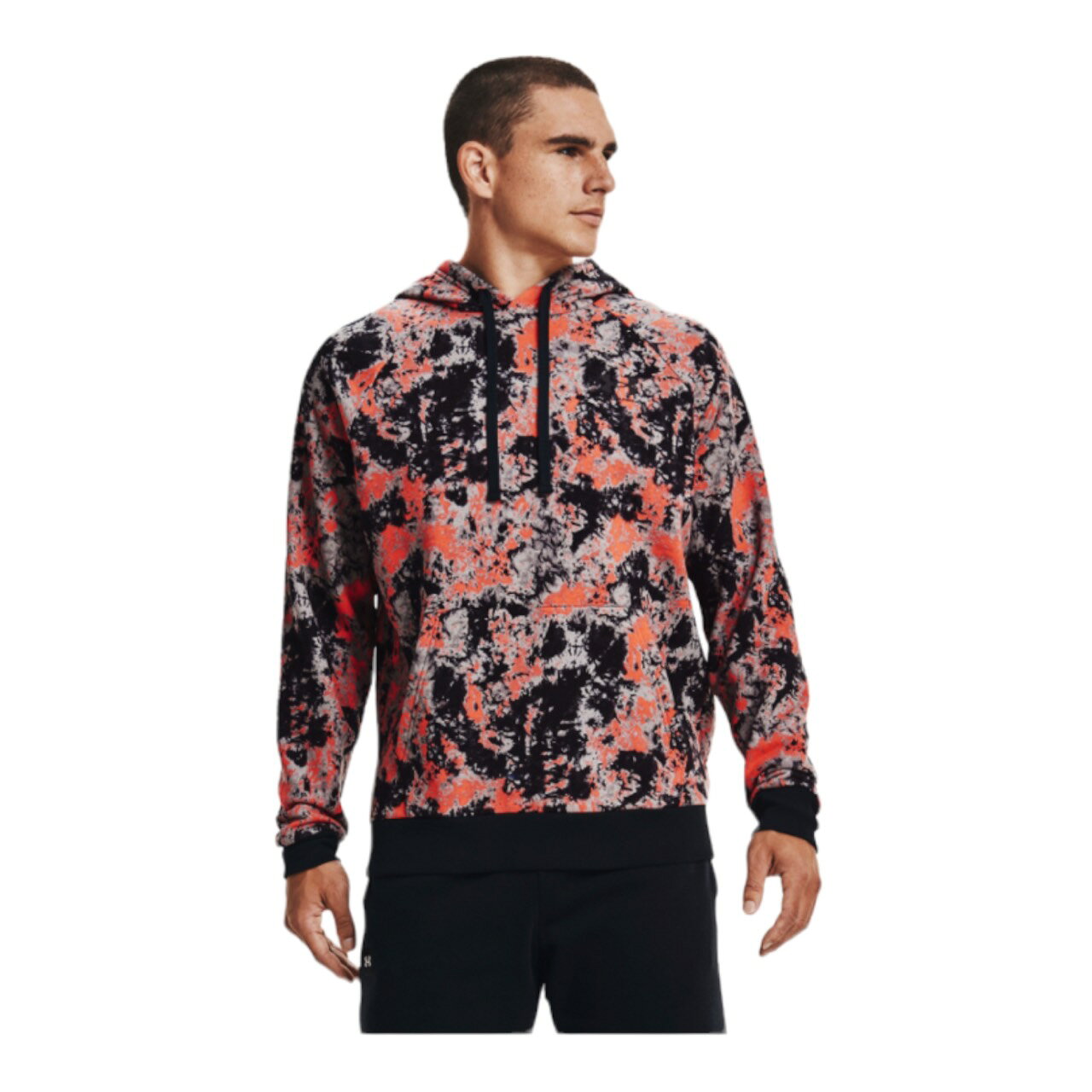 アンダーアーマー メンズ パーカー Under Armour Rival Fleece Cloud Pullover Hoodie - Concrete/White