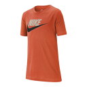 iCL LbY TVc  Nike NSW Futura Icon T-Shirt - Rush Orange/Black