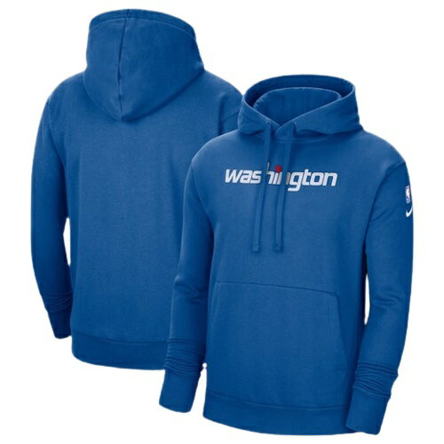 ナイキ メンズ パーカー Nike Wizards Essential NBA Pullover Hoodie - Royal