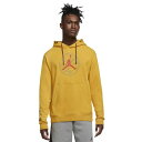 W[_ Y p[J[ Jordan Essential Mountainside Graphic Pullover - Yellow/Red
