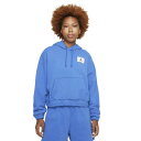 ジョーダン レディース パーカー Jordan Essential Fleece Hoodie - Game Royal/Heather/Blue Void