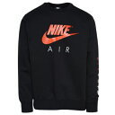 iCL Y XEFbgVc Nike Air Crew Fleece - Black/Orange