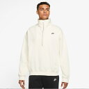 ナイキ メンズ スウェットシャツ Nike Circa Half-Zip Hoodie - Coconut Milk/Off Noir