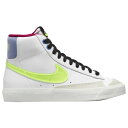 iCL LbY Xj[J[ Nike Blazer Mid '77 GS - White/Volt/Hyper Royal