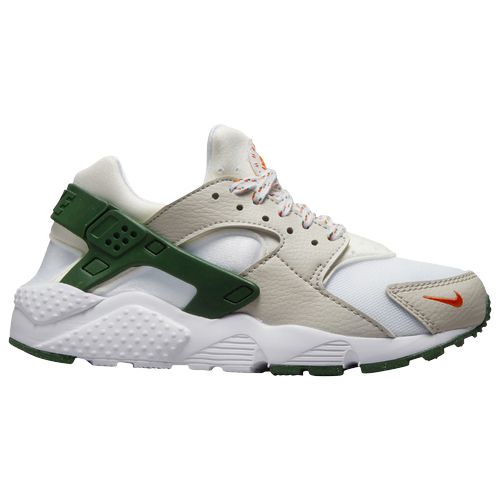 楽天trois　HOMMEナイキ キッズ スニーカー Nike Huarache Run GS - White/Orange/Green