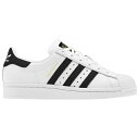 AfB_X IWiX LbY Xj[J[ X[p[X^[ adidas Originals Superstar GS - White/Black/Gold  zCg  ubN C ʊw