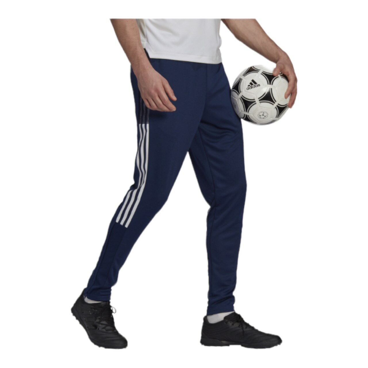 アディダス メンズ サッカー ジャージ 下 トラックパンツ adidas Tiro 21 Track Pants -Navy/White