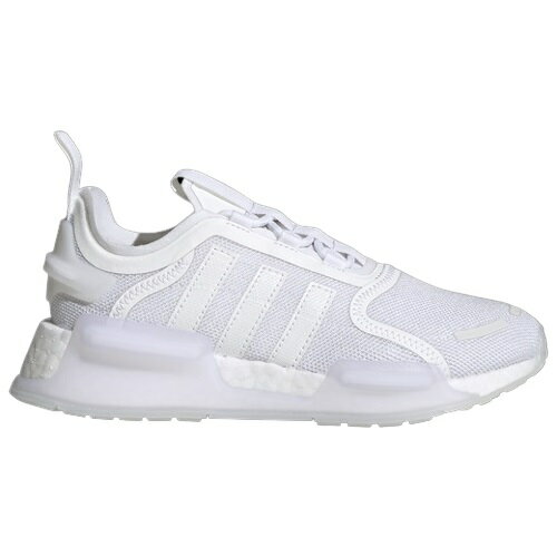 楽天trois　HOMMEアディダス オリジナルス キッズ ランニングシューズ adidas Originals NMD V3 GS - White/White 白 ホワイト 靴 通学 運動会