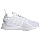 AfB_X IWiX LbY jOV[Y adidas Originals NMD V3 GS - White/White  zCg C ʊw ^