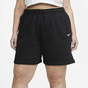 iCL fB[X n[tpc Nike Collection Fleece Shorts - Black/White