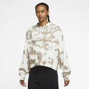 ナイキ レディース パーカー Nike Wash Hoodie - Sanddrift/White