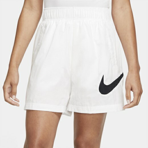 Rakuten - ナイキ レディース ウーブンショーツ Nike Essential Woven Shorts - White/Black